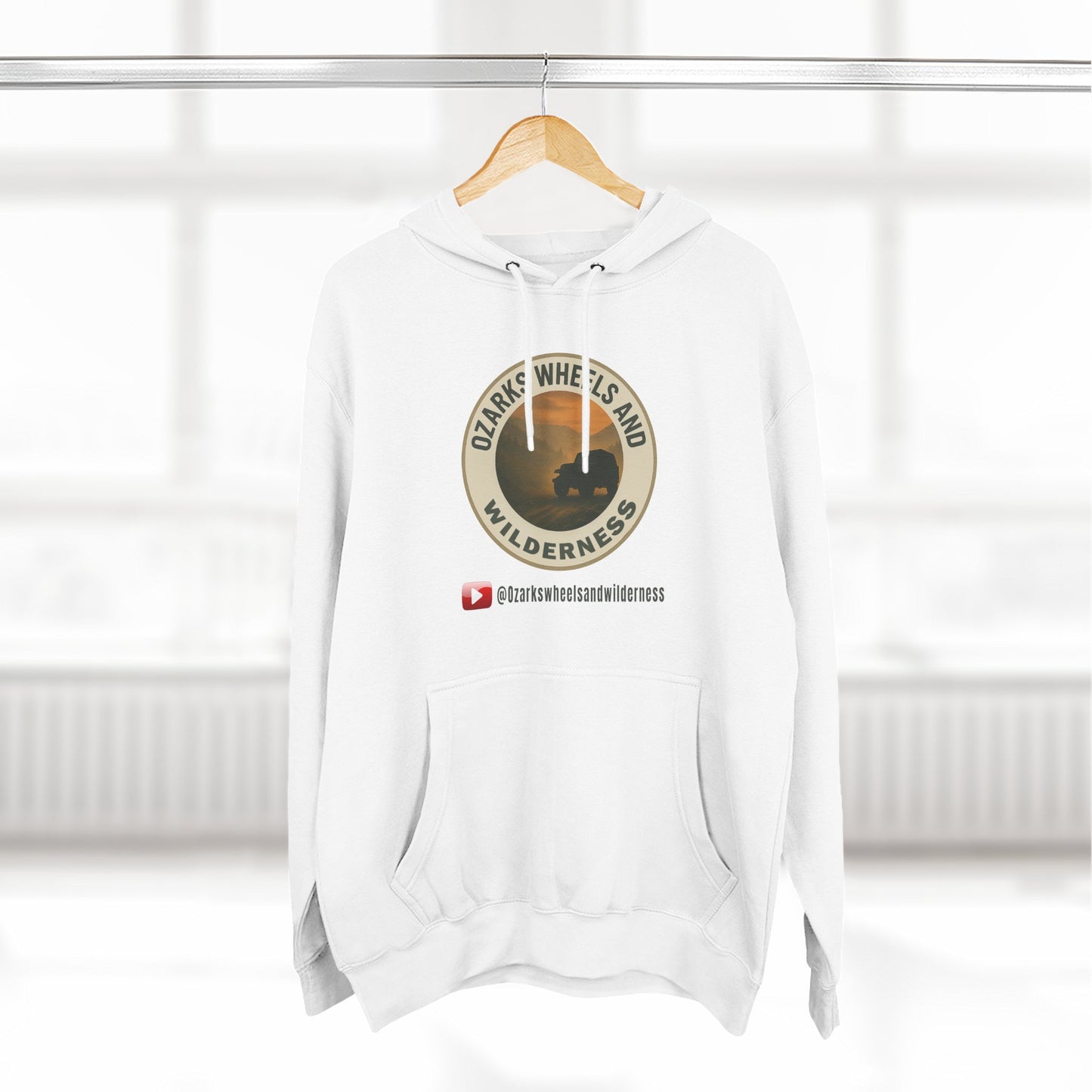 Ozarks Adventure Hoodie-Inspired Fleece Hoodie, Cozy Sweatshirt for Outdoor Lovers, Perfect Hiking Gift, Nature Vibes Hoodie, Wilderness Explorers Apparel