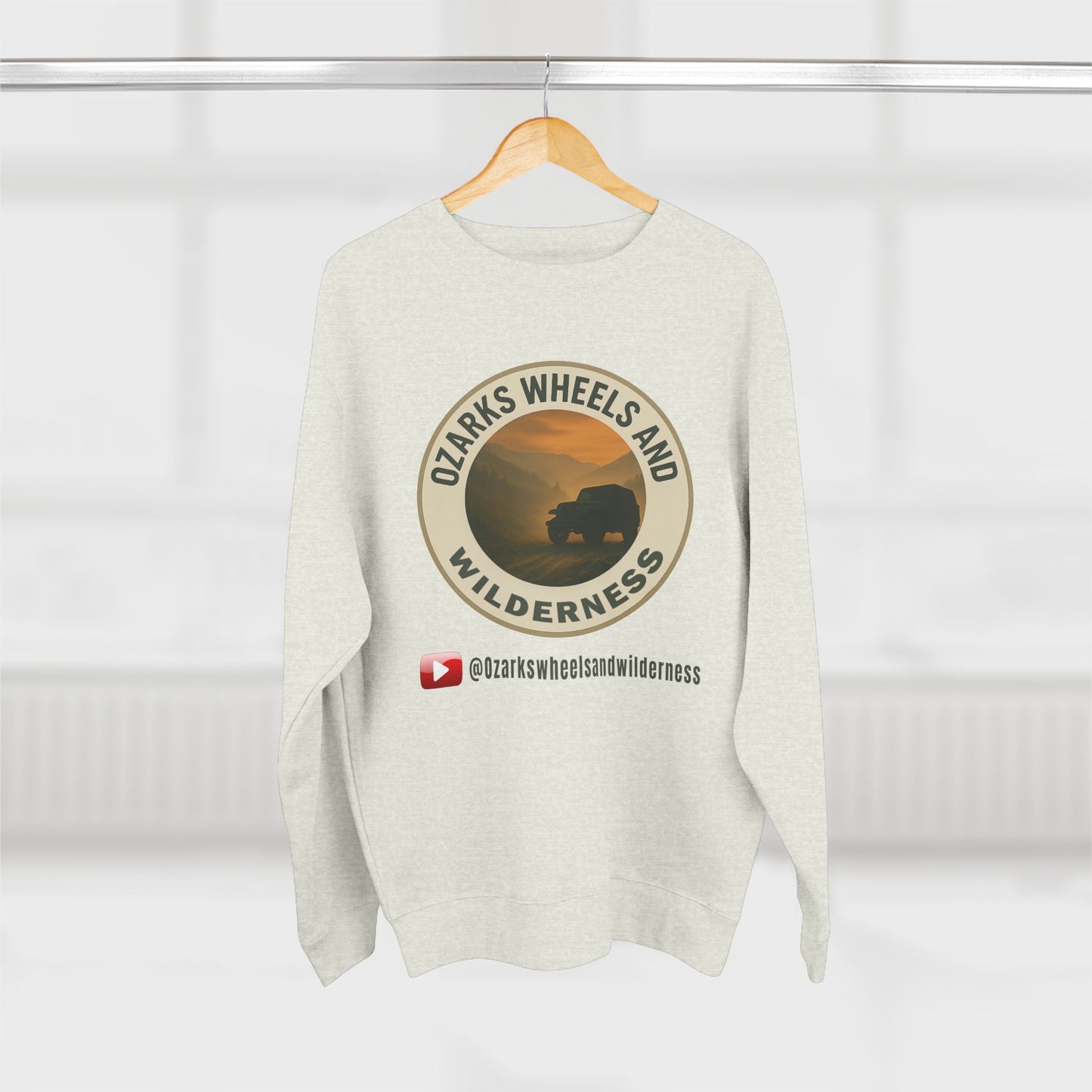 Ozarks Wheels and Wilderness Unisex Crewneck Sweatshirt | Adventure Apparel, Outdoorsy Gift, Cozy Layer, Nature Lover's Hoodie, Unique [...]