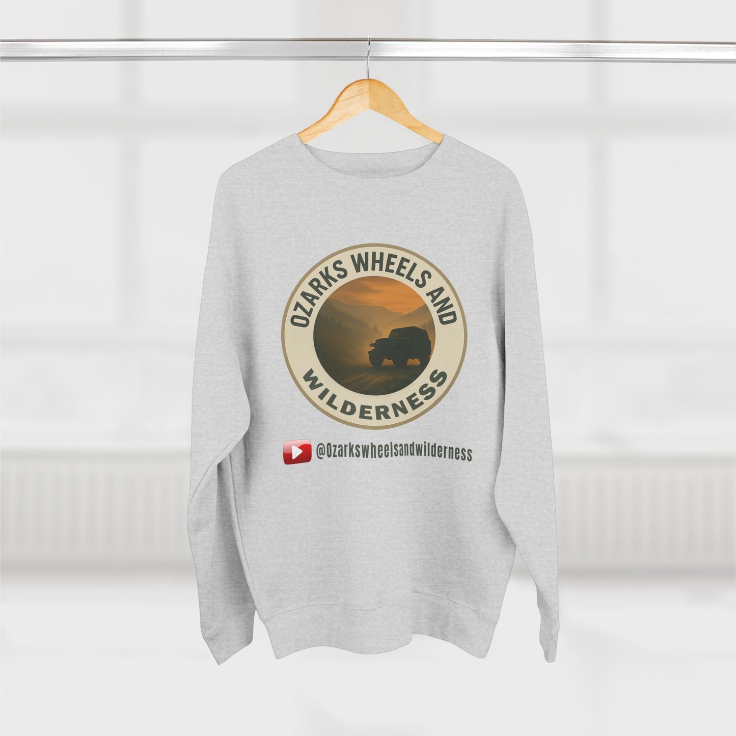 Ozarks Wheels and Wilderness Unisex Crewneck Sweatshirt | Adventure Apparel, Outdoorsy Gift, Cozy Layer, Nature Lover's Hoodie, Unique [...]