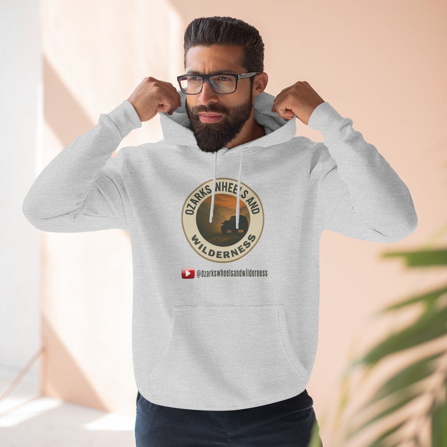 Ozarks Adventure Hoodie-Inspired Fleece Hoodie, Cozy Sweatshirt for Outdoor Lovers, Perfect Hiking Gift, Nature Vibes Hoodie, Wilderness Explorers Apparel