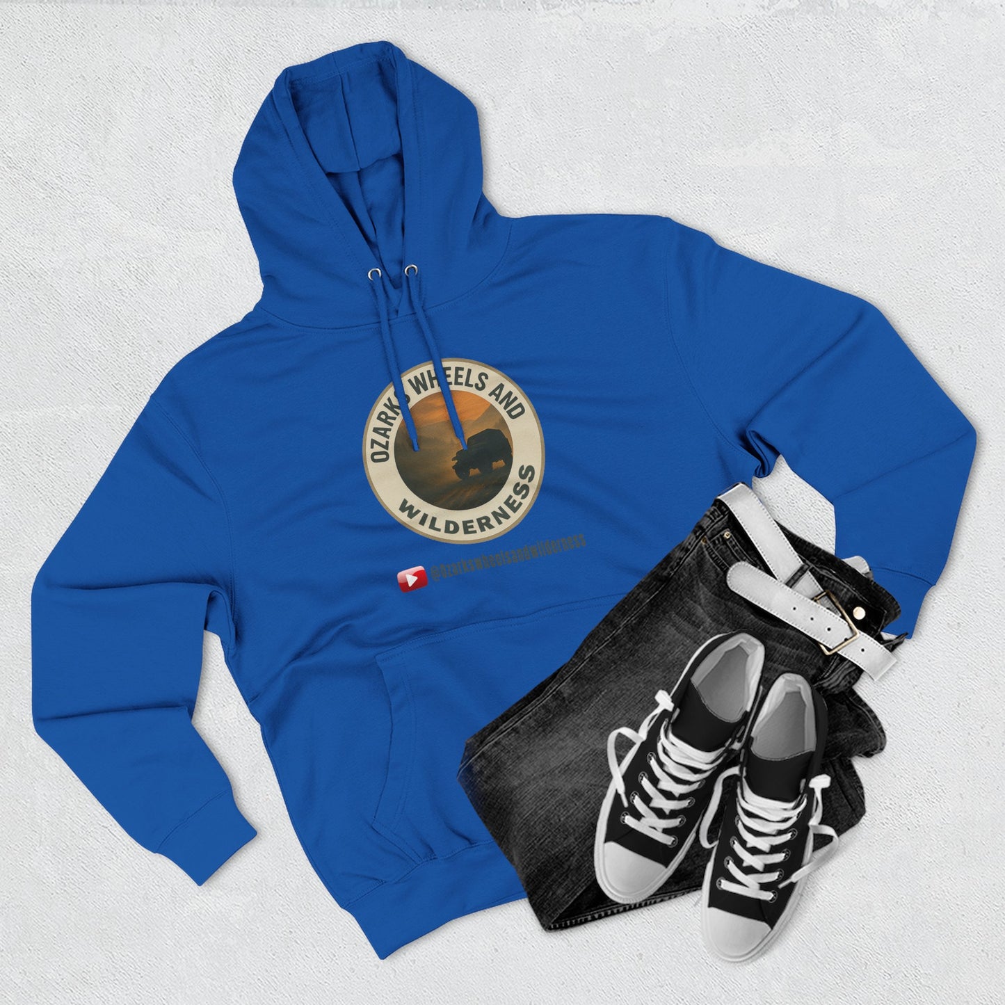 Ozarks Adventure Hoodie-Inspired Fleece Hoodie, Cozy Sweatshirt for Outdoor Lovers, Perfect Hiking Gift, Nature Vibes Hoodie, Wilderness Explorers Apparel