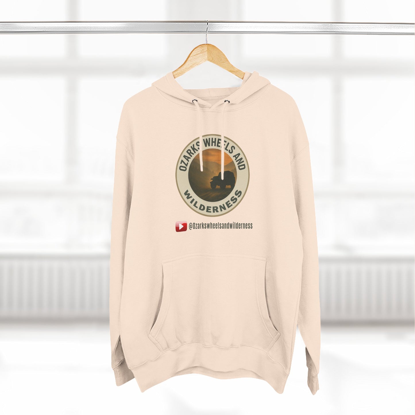 Ozarks Adventure Hoodie-Inspired Fleece Hoodie, Cozy Sweatshirt for Outdoor Lovers, Perfect Hiking Gift, Nature Vibes Hoodie, Wilderness Explorers Apparel