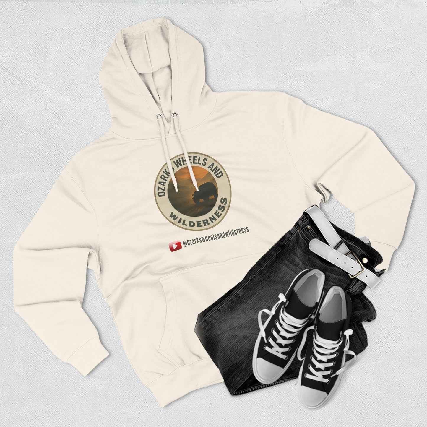 Ozarks Adventure Hoodie-Inspired Fleece Hoodie, Cozy Sweatshirt for Outdoor Lovers, Perfect Hiking Gift, Nature Vibes Hoodie, Wilderness Explorers Apparel