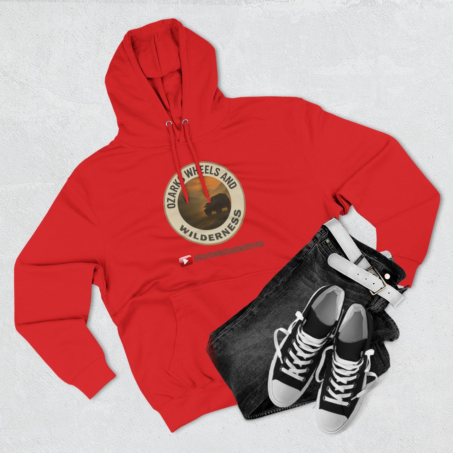 Ozarks Adventure Hoodie-Inspired Fleece Hoodie, Cozy Sweatshirt for Outdoor Lovers, Perfect Hiking Gift, Nature Vibes Hoodie, Wilderness Explorers Apparel