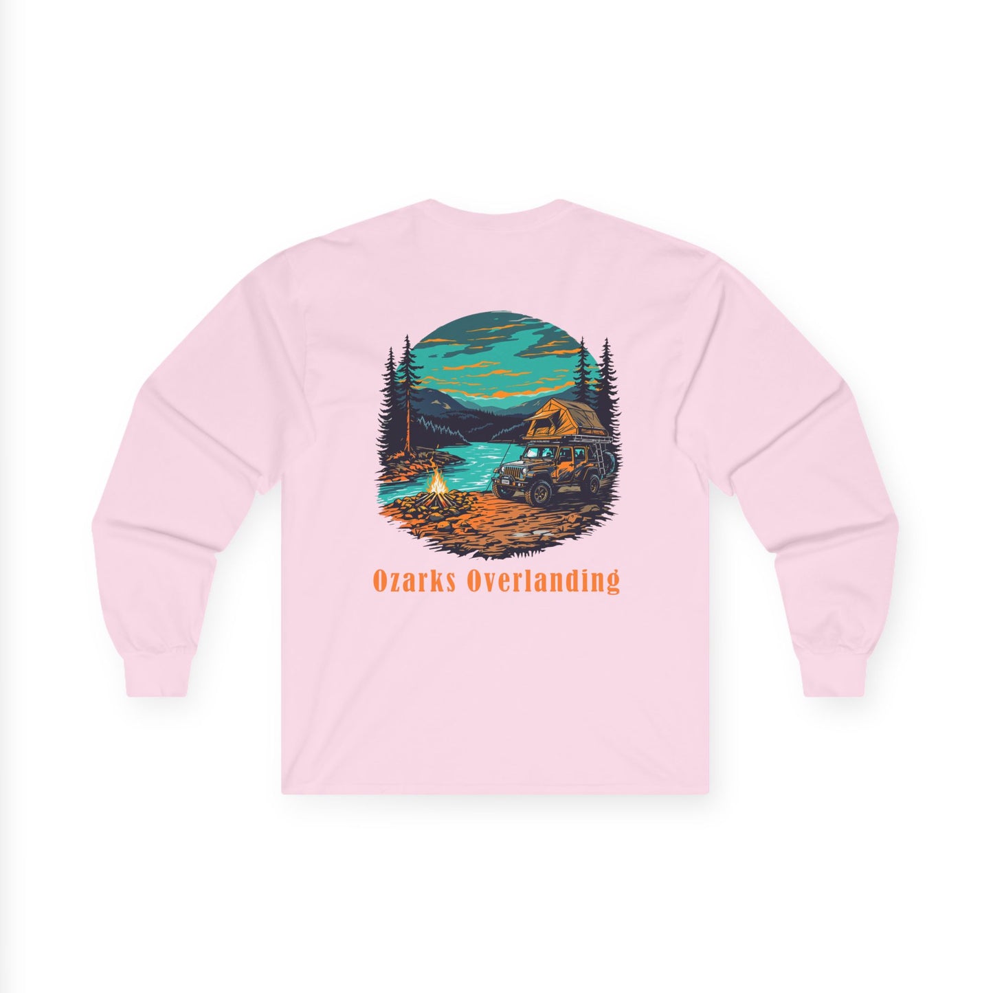 Ozarks Overlanding Long Sleeve Tee | Outdoor Adventure Shirt | Gift for Nature Lovers | Camping Apparel | Travel Tee | Unisex Long Sleeve