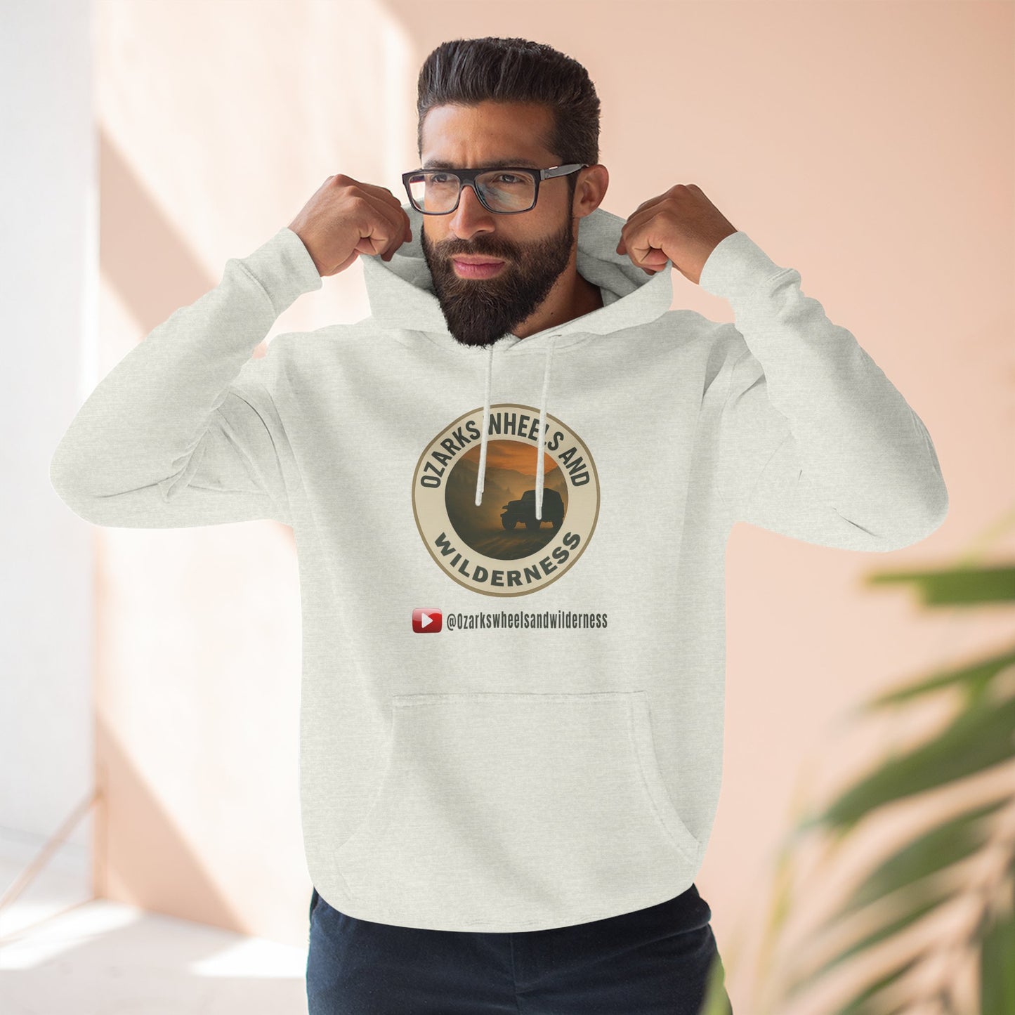 Ozarks Adventure Hoodie-Inspired Fleece Hoodie, Cozy Sweatshirt for Outdoor Lovers, Perfect Hiking Gift, Nature Vibes Hoodie, Wilderness Explorers Apparel