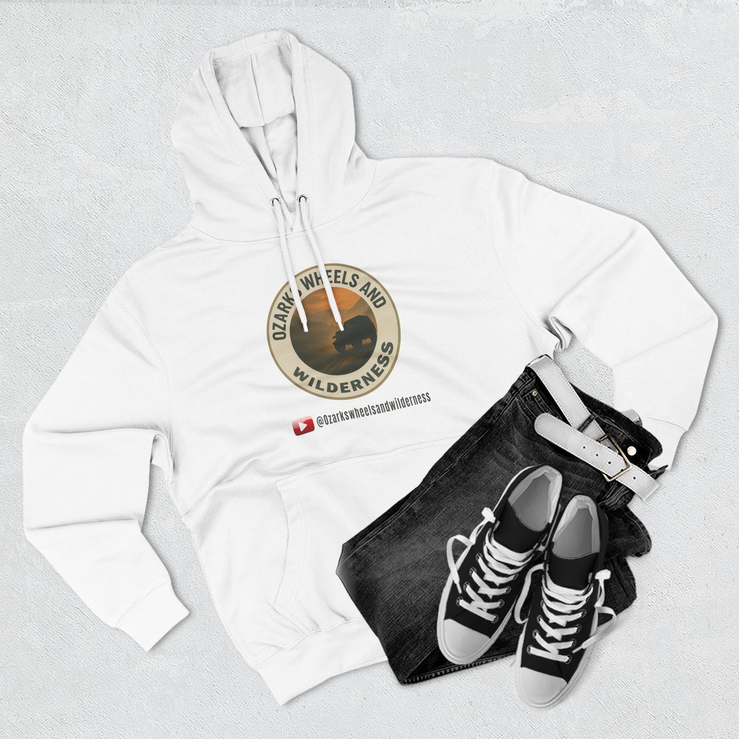 Ozarks Adventure Hoodie-Inspired Fleece Hoodie, Cozy Sweatshirt for Outdoor Lovers, Perfect Hiking Gift, Nature Vibes Hoodie, Wilderness Explorers Apparel