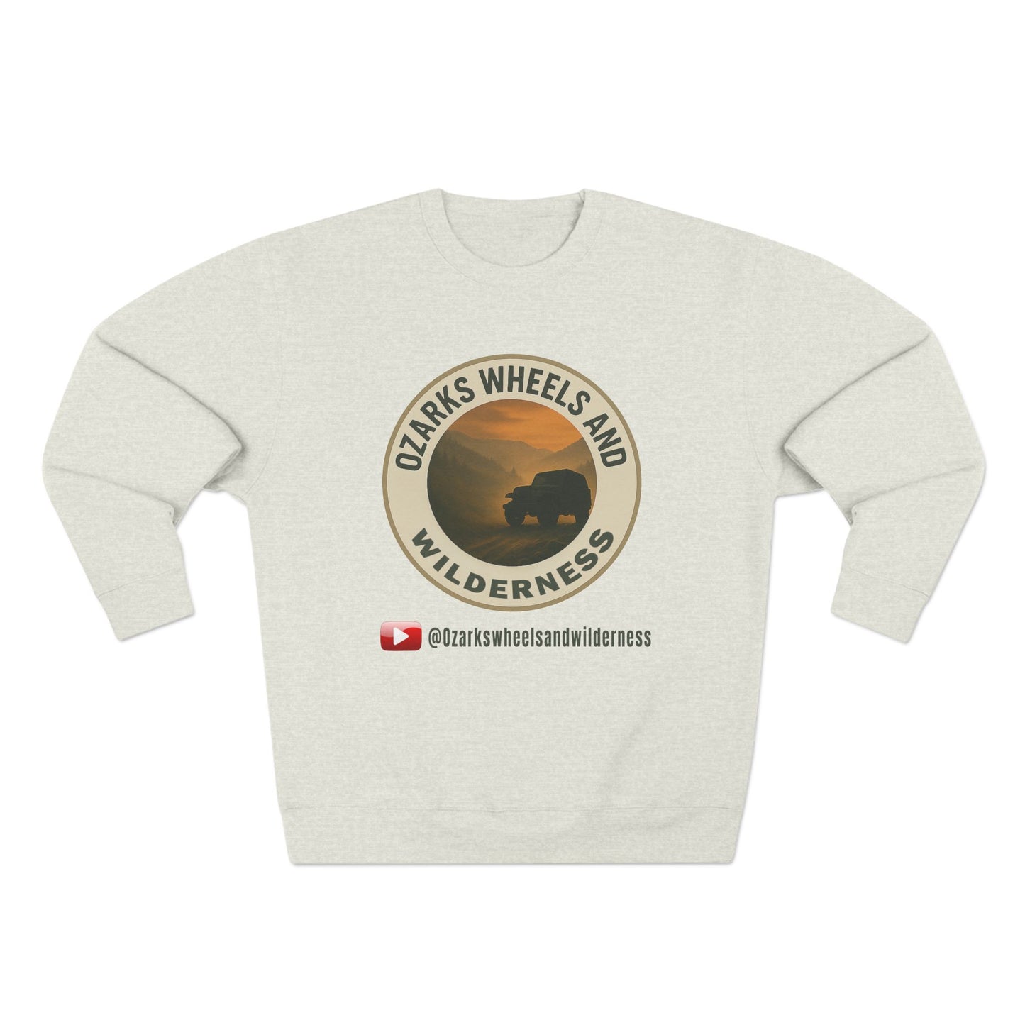 Ozarks Wheels and Wilderness Unisex Crewneck Sweatshirt | Adventure Apparel, Outdoorsy Gift, Cozy Layer, Nature Lover's Hoodie, Unique [...]