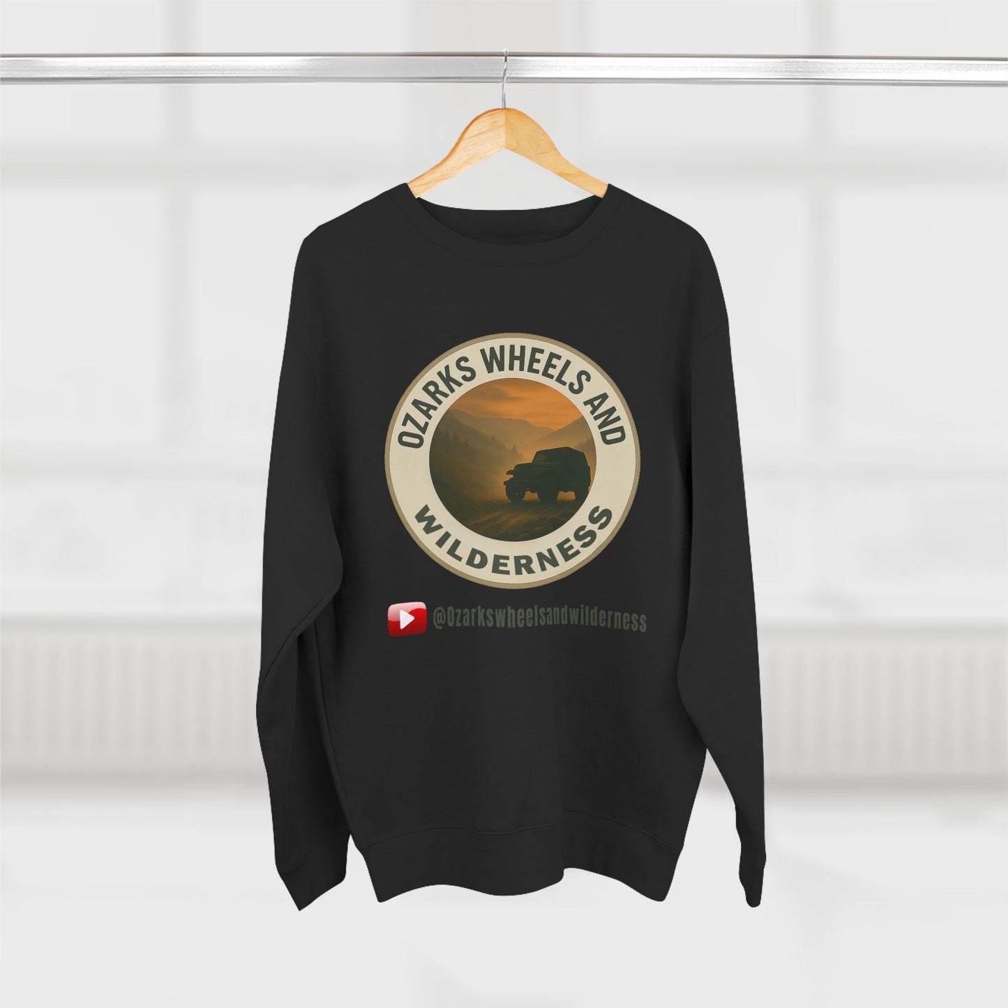 Ozarks Wheels and Wilderness Unisex Crewneck Sweatshirt | Adventure Apparel, Outdoorsy Gift, Cozy Layer, Nature Lover's Hoodie, Unique [...]