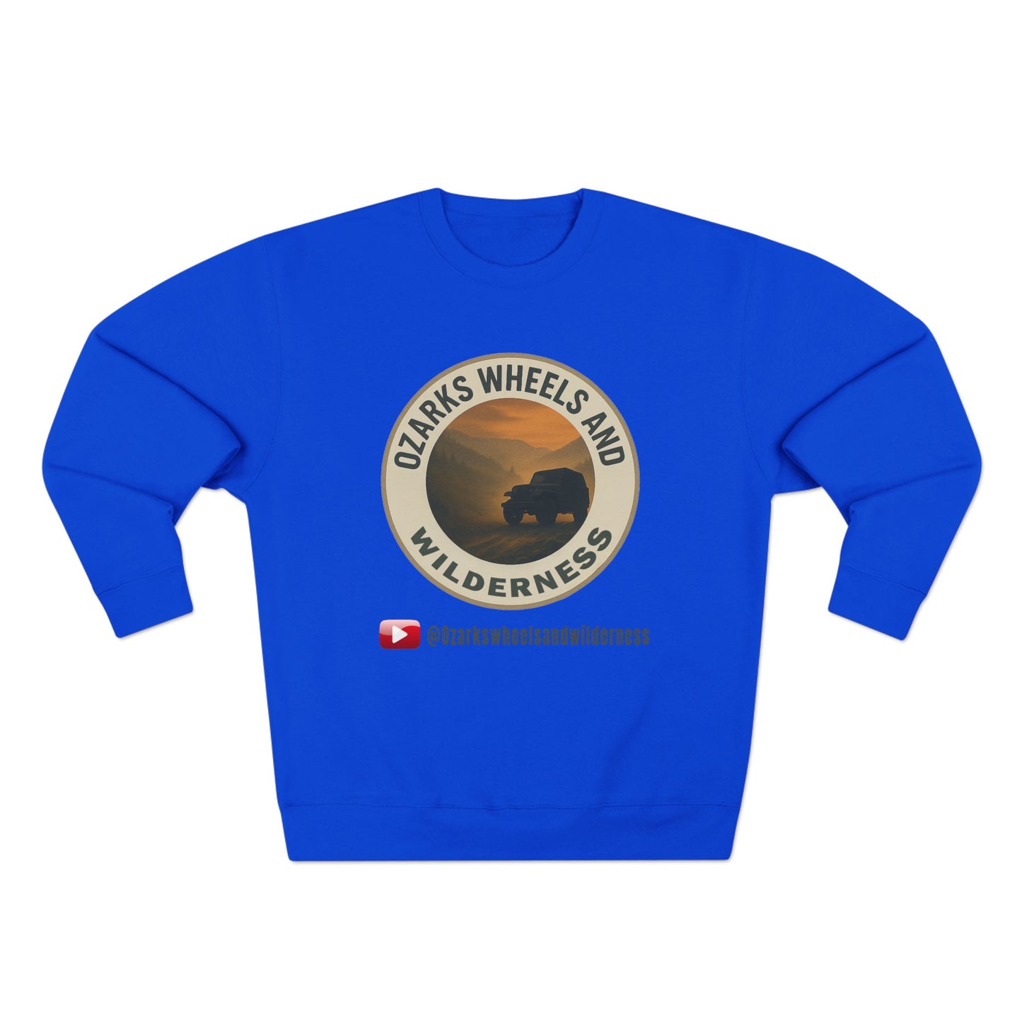 Ozarks Wheels and Wilderness Unisex Crewneck Sweatshirt | Adventure Apparel, Outdoorsy Gift, Cozy Layer, Nature Lover's Hoodie, Unique [...]