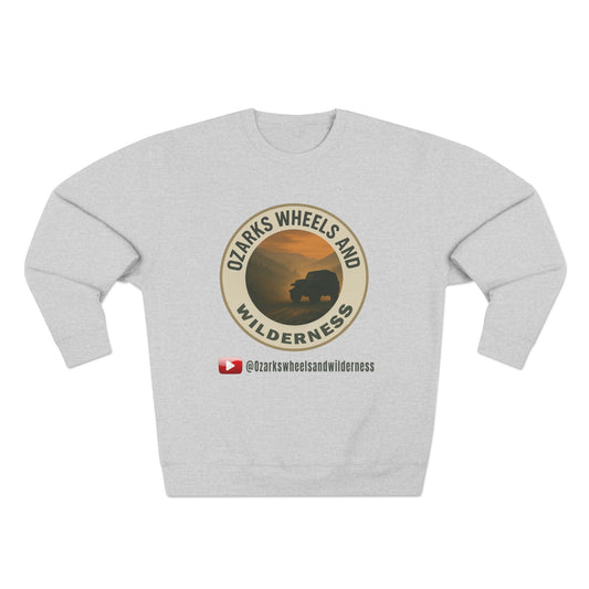 Ozarks Wheels and Wilderness Unisex Crewneck Sweatshirt | Adventure Apparel, Outdoorsy Gift, Cozy Layer, Nature Lover's Hoodie, Unique [...]