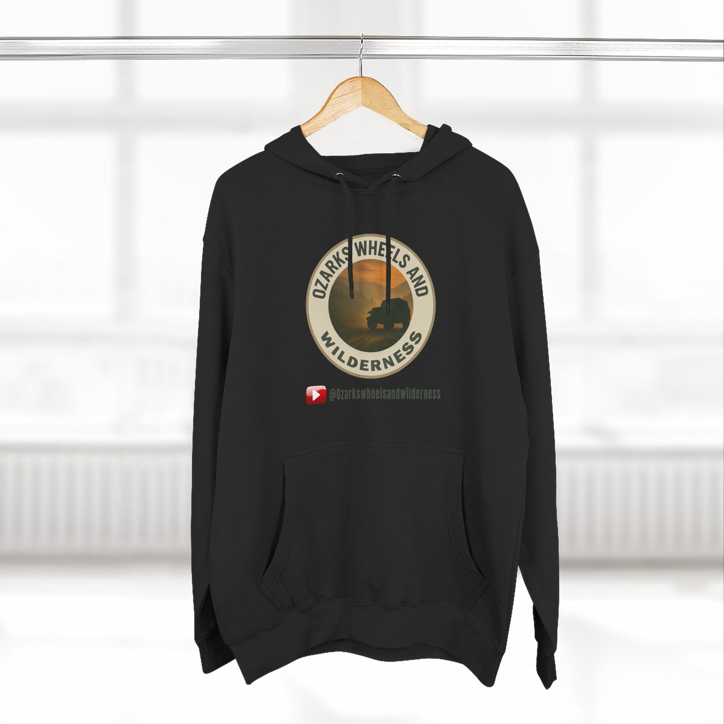 Ozarks Adventure Hoodie-Inspired Fleece Hoodie, Cozy Sweatshirt for Outdoor Lovers, Perfect Hiking Gift, Nature Vibes Hoodie, Wilderness Explorers Apparel